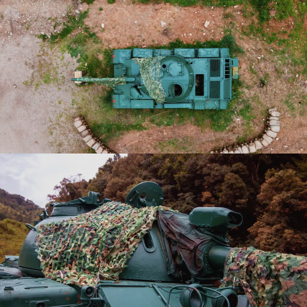 深山裡的廢棄坦克墳場探索 深山裡的廢棄坦克墳場探索