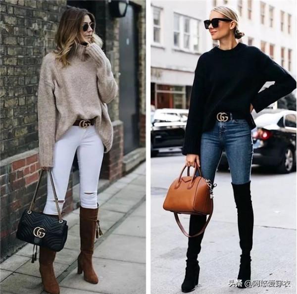 為什麼我勸你穿“打底褲”少配運動鞋？看完這4組對比圖，你就懂