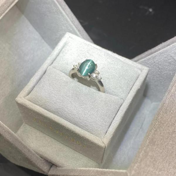 碧璽貓眼戒指估值多少？