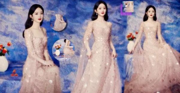 趙麗穎這組油畫照太絕了吧