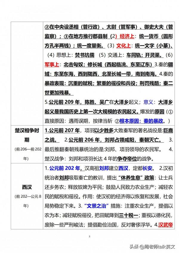 學霸：3小時就學透了初一上小四門“政史地生”期中濃縮考點35頁