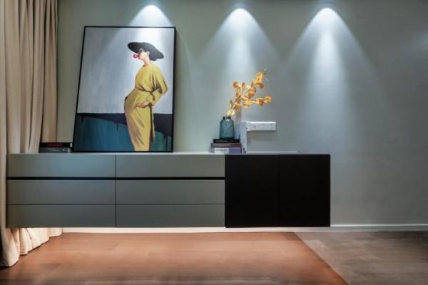 140㎡整出大平層的感覺，極致的視覺體驗