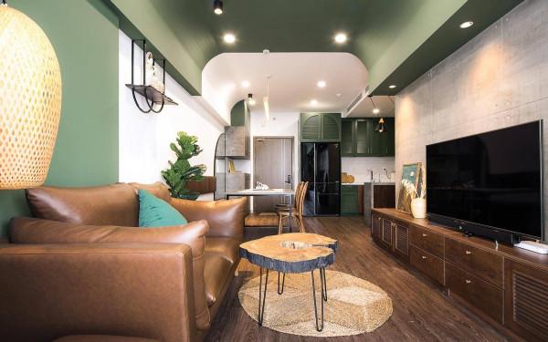 78㎡裝出2臥室+書房+衣帽間,並用復古綠填滿,小戶型值得借鑑 78㎡裝出2臥室+書房+衣帽間,並用復古綠填滿,小戶型值得借鑑