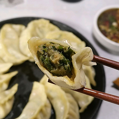 媽媽最拿手的韭菜餃子，被我偷學到了
