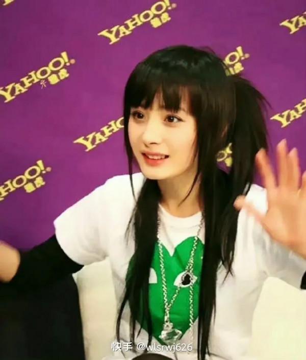 以前青春年少的楊冪