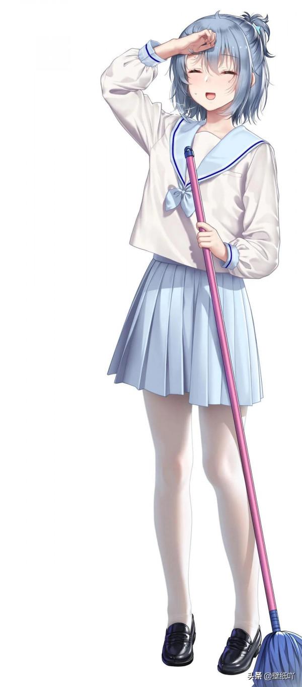 動漫人物桌布：加油！早起！打工人