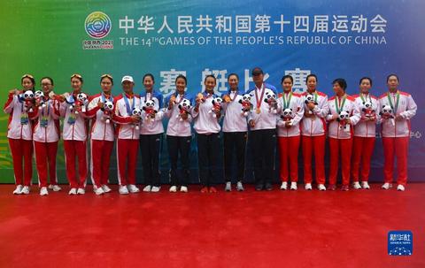 全運會-賽艇女子四人單槳無舵手決賽:聯合隊獲得冠軍 全運會-賽艇女子四人單槳無舵手決賽:聯合隊獲得冠軍