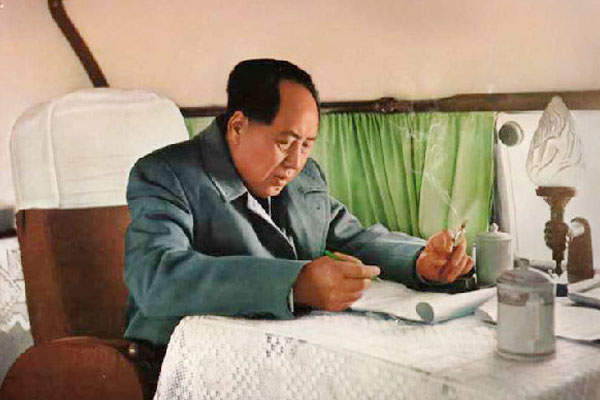 “原馳臘象”改為“原馳蠟象”，是誰建議的，毛主席為何會同意？