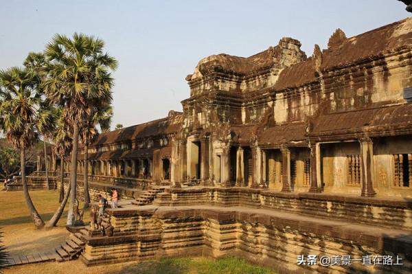 意象裡的吳哥4—吳哥窟，傍晚遠去的血色背影