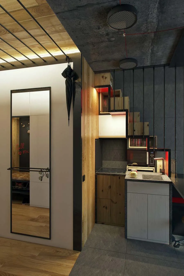 18㎡也能有1室1廳！小戶型開腦洞，這3套簡直是教科書