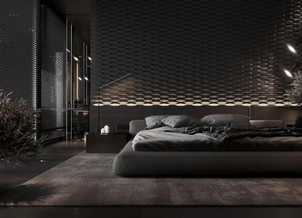 暗色系臥室,低調極簡的生活美學 暗色系臥室,低調極簡的生活美學