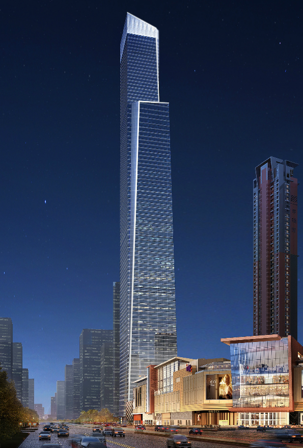 中國面向東盟的核心城市—南寧！CBD核心區，5座摩天樓引領天際線