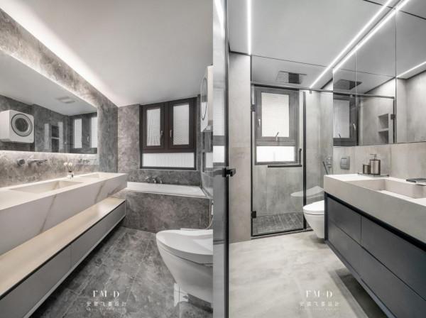 裝浴缸，我真心建議：靠牆裝一組收納櫃，衛生間儲物也能翻一番