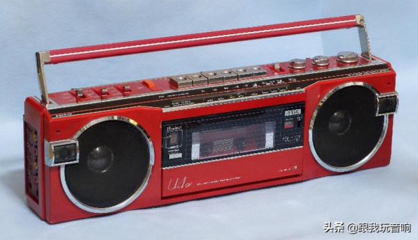 SANYO MR-U4SF 紅色行動式收錄機 盒式磁帶播放器 SANYO MR-U4SF 紅色行動式收錄機 盒式磁帶播放器