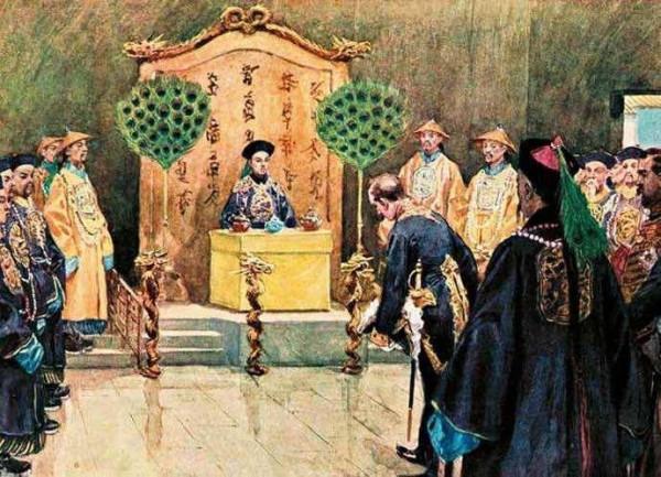 清朝外交使節鬧出的笑話