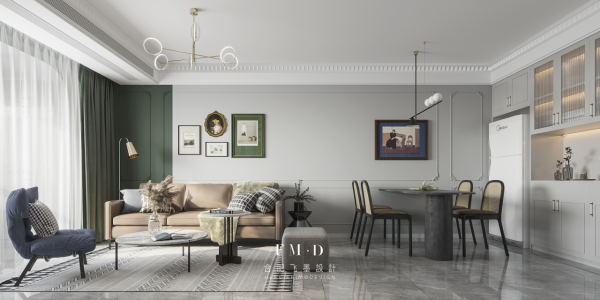 硬裝耗時70天裝修花費六萬，7大空間挨個分析，附上直觀資料尺寸