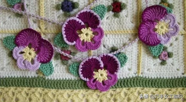 編織杯墊、餐墊、周邊花邊等多種方案圖解