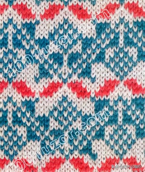 分享100款提花花樣，喜歡的現在就可以為家人準備秋冬毛衣（一）