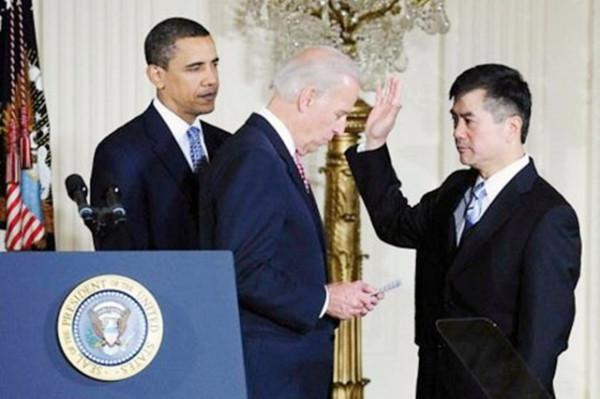 美國首位華裔州長駱家輝,任駐華大使對美忠心耿耿 美國首位華裔州長駱家輝,任駐華大使對美忠心耿耿