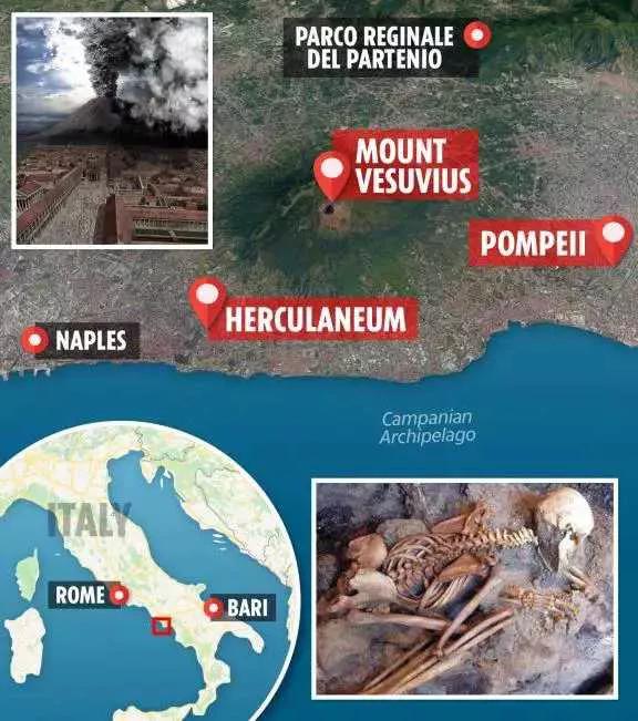 龐貝挖出“水晶大腦”,考古學家:羅馬人在520度的高溫下的玻璃 龐貝挖出“水晶大腦”,考古學家:羅馬人在520度的高溫下的玻璃