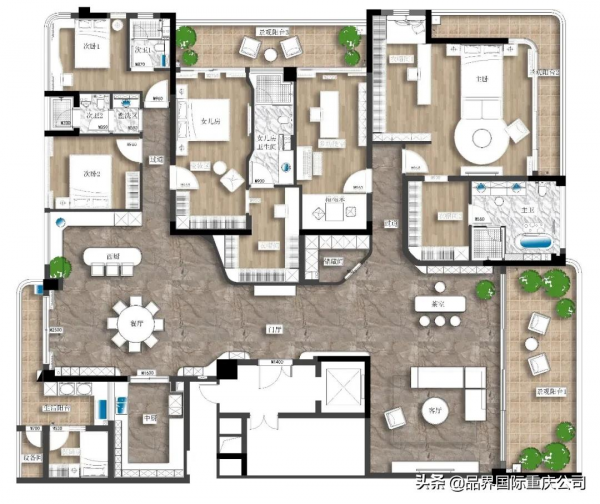 重慶夫妻340㎡新家,全屋做曲型吊頂,鄰居直呼第一次見,羨慕 重慶夫妻340㎡新家,全屋做曲型吊頂,鄰居直呼第一次見,羨慕