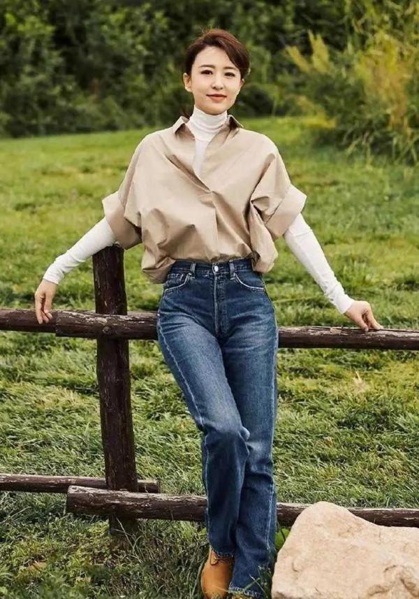 央視主持人張蕾美照