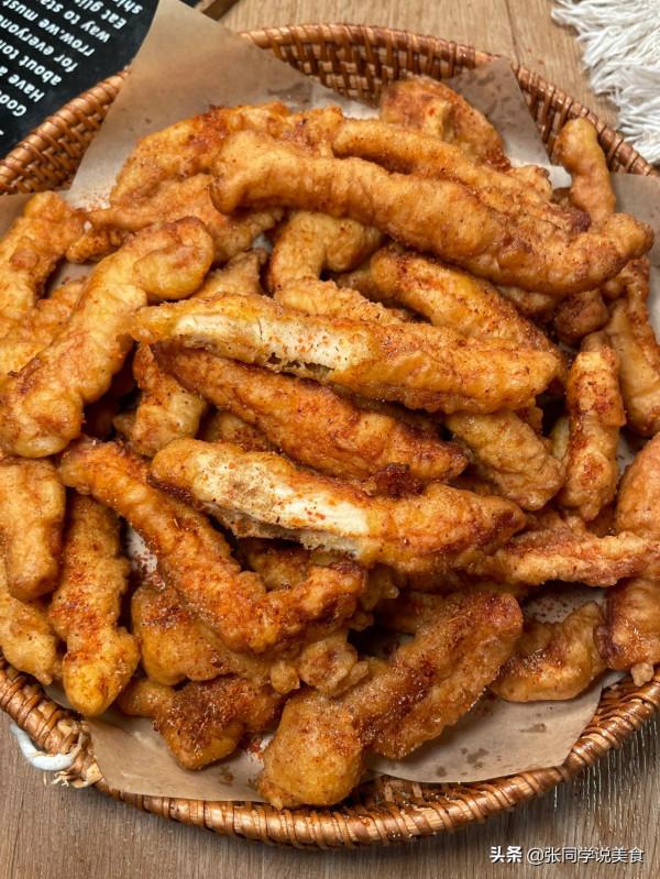 別再說雞胸肉難吃了，香酥雞胸肉條，外酥裡嫩，很值得推薦