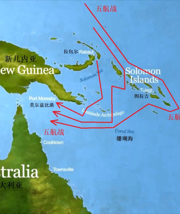 詳解中途島海戰前傳，人類海戰史上首次航母大對決&mdash;&mdash;珊瑚海海戰