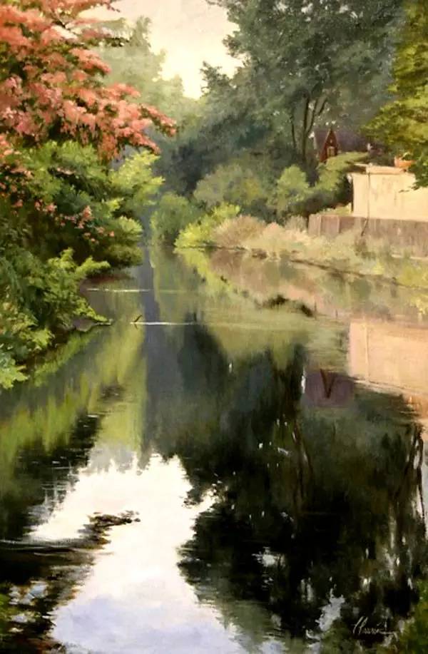 欣賞加拿大的風景油畫，在形色光影中傾灑出絕美風景