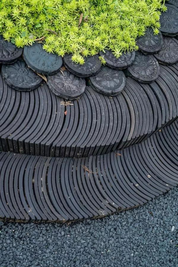 小小瓦片，美翻庭院