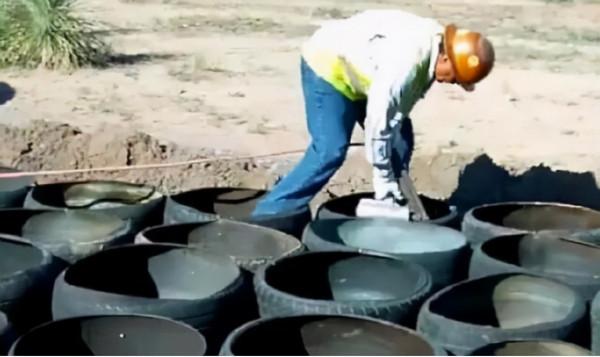 美國人修路埋一層輪胎，具體用途是什麼，中國為何不學習？