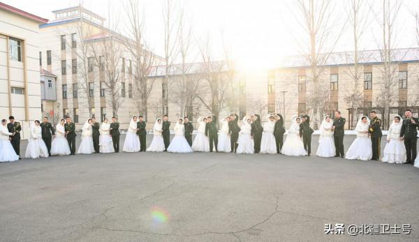 “凍”人更“動”人 這場軍營婚禮有點甜