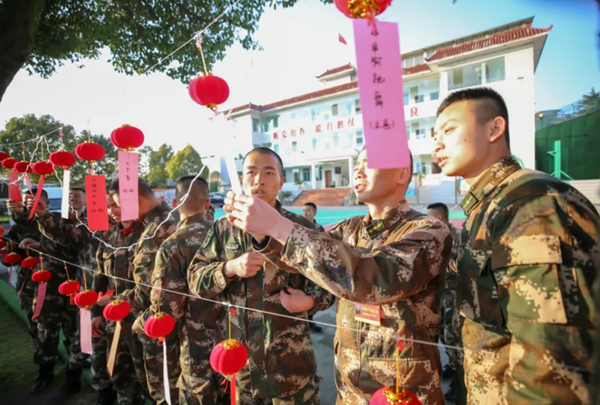 元宵節，中國軍人這樣過