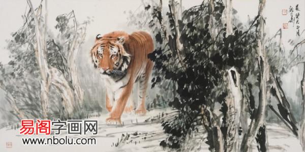 葛新華 擅長畫虎的畫家 畫出了王者之風
