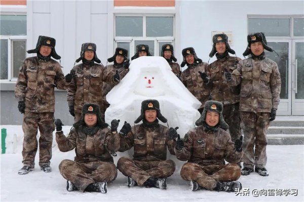​雪與兵相遇,美不美自己看! ​雪與兵相遇,美不美自己看!