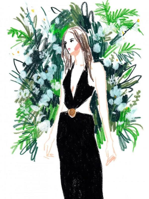 時尚插畫師Damien Florébert Cuypers繪製出隨性而自由的時尚插畫