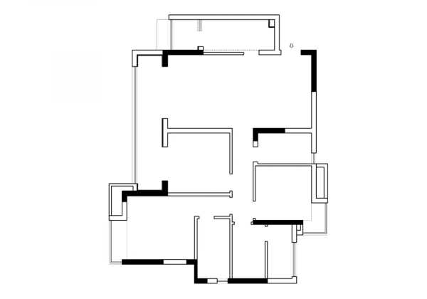 105㎡原木風三居室，LDK、小書房、衣帽間…都市生活也能寧靜自在