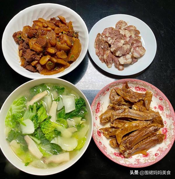 冬季晚餐吃什麼？分享7日營養晚餐，24道菜，葷素搭配，營養美味