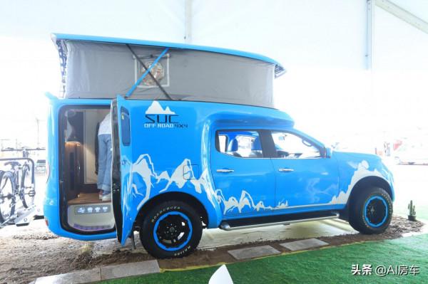 實拍日產越野房車！四驅2&period;5L&plus;7AT動力，配全套吃住功能，可下地庫