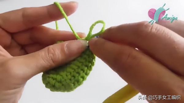 用零線就把蔬菜水果鉤得如此逼真，比新鮮的還要美