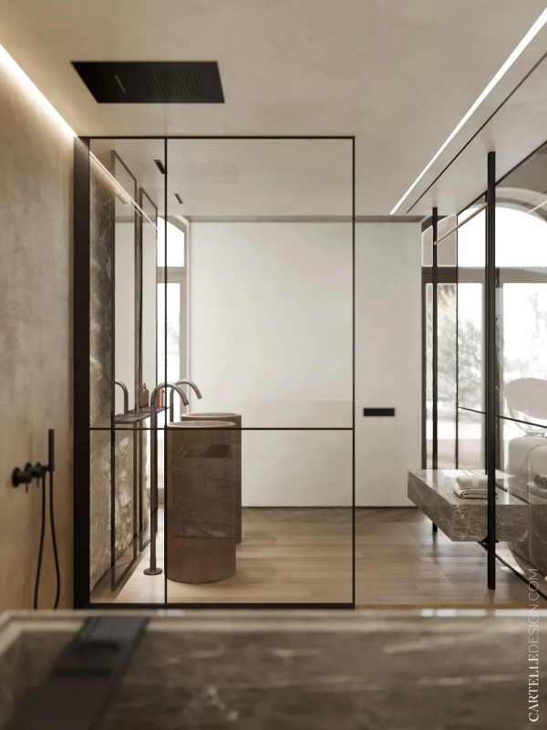 大理石衛生間，果然與眾不同