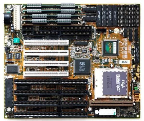 一片386主機板的謝幕之旅