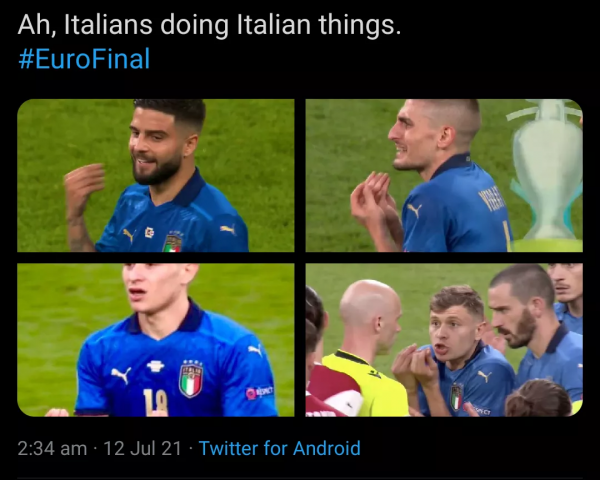 義大利人一個手勢被玩壞，網友：捆住他們的手，就說不了話了