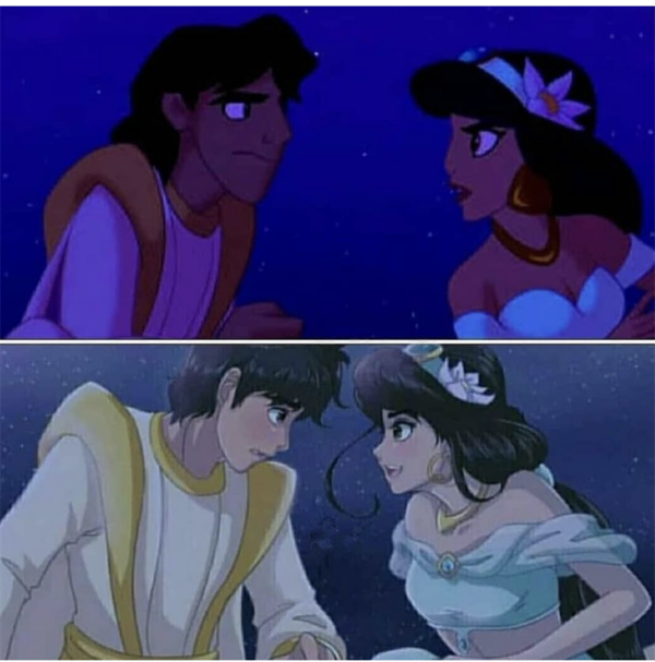 當美漫被改成了日漫風格,不僅童話味道更濃了,還有股少女的氣息 當美漫被改成了日漫風格,不僅童話味道更濃了,還有股少女的氣息