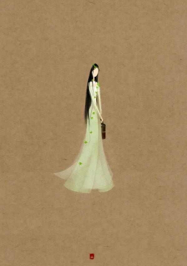 無臉古風插畫圖集：偽裝者和武林外傳(五)