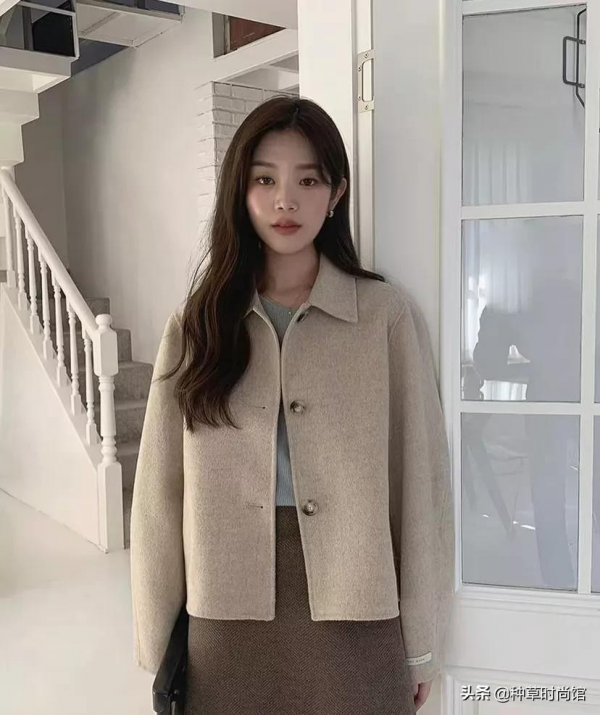 棉服+豆腐褲，毛衣+闊腿褲，冬天巨in穿搭