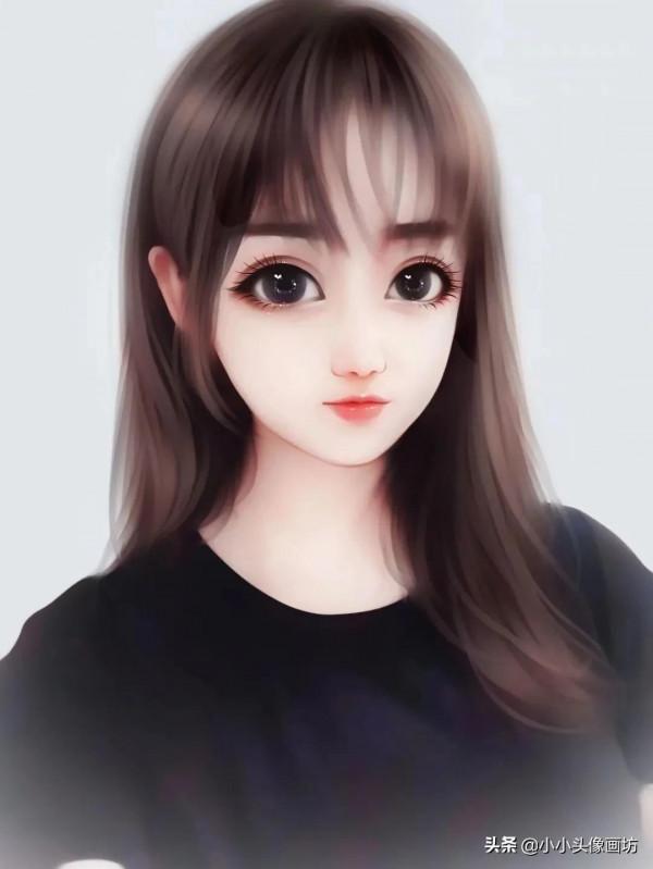 你的頭像該換了，大眼睛真人卡通頭像，好看又減齡