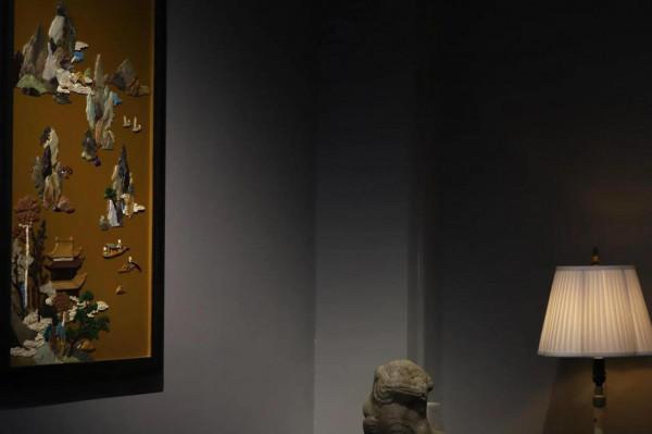 雅室清居 | 百寶嵌掛屏