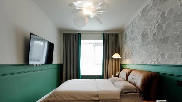 80㎡濃郁復古風婚房，不動硬裝，以軟裝設計實現屋主心中所求