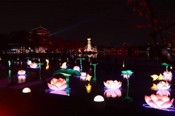大唐芙蓉園這麼美的花燈，你確定不來嗎？